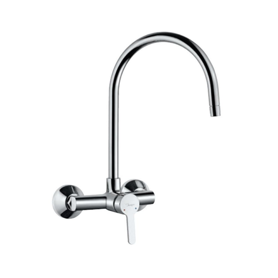 S.L. SINK MIXER W/M W.UPPER SPOUT - JAQUAR FAUCETS - ( CHROME - FUSION - 0x15 mm - 0inchX0.5inch )