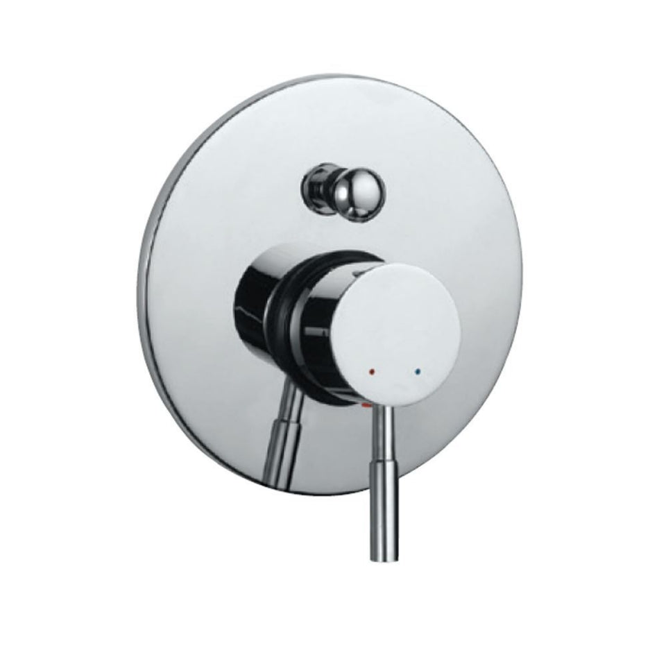 S.L.EXPOSED PARTS DIV KIT HIGH FLOW - JAQUAR FAUCETS - ( CHROME - SOLO - 0x15 mm - 0inchX0.5inch )