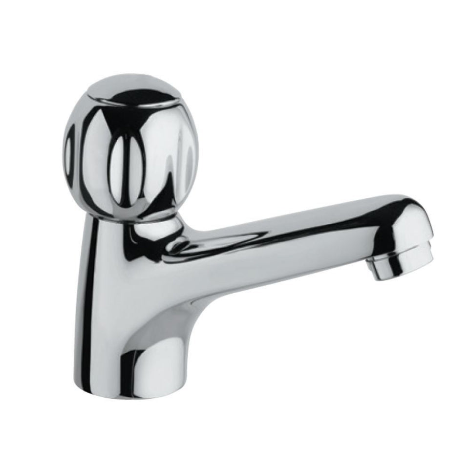 PILLAR COCK LONG NECK WITH AERATOR - JAQUAR FAUCETS - ( CHROME - CLARION QUARTER TURN - 0x15 mm - 0inchX0.5inch )