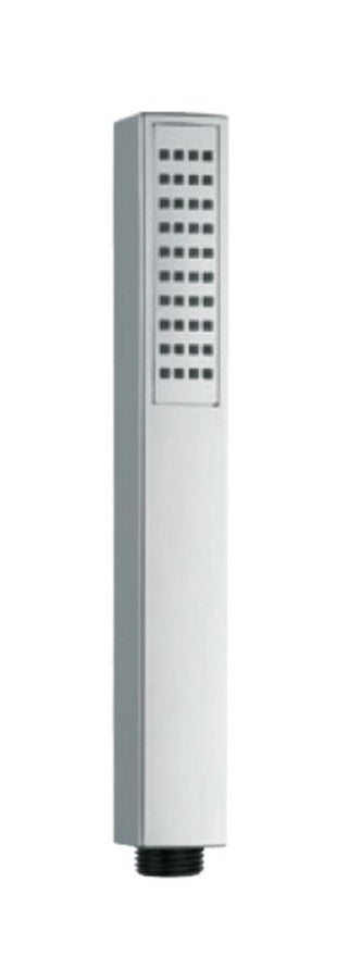 SQUARE S.FLOW W/O TUBE & HOOK - JAQUAR FAUCETS - ( CHROME - HAND SHOWER - 0x15 mm - 0inchX0.5inch )