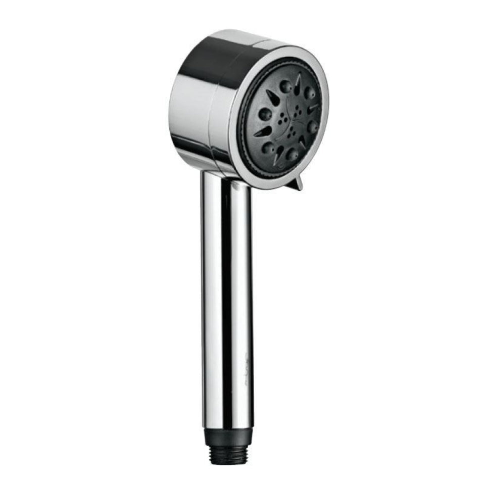 ROUND M.FLOW W/O TUBE & HOOK - JAQUAR FAUCETS - ( CHROME - HAND SHOWER - 15x75 mm - 0.5inchX3inch )