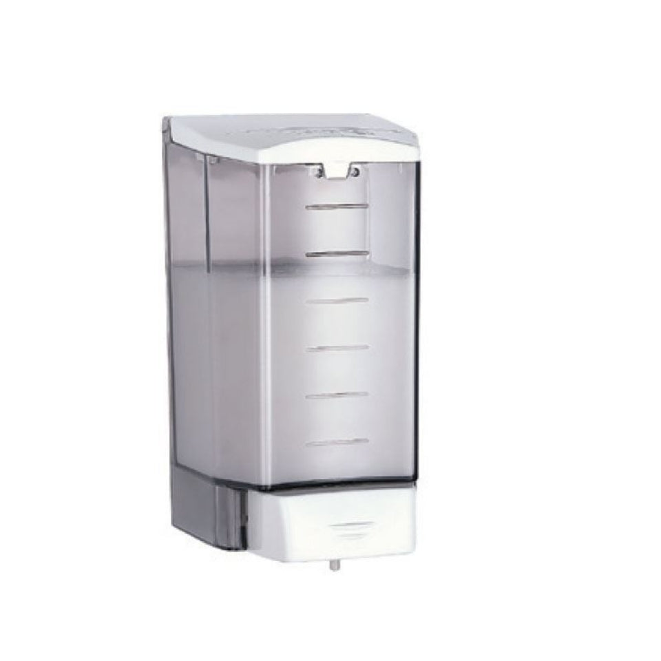 SOAP DISPENSER MANUAL 1100ML - JAQUAR FAUCETS - ( WHITE - WASHROOM ACC - 0x0 mm - 0inchx0inch )