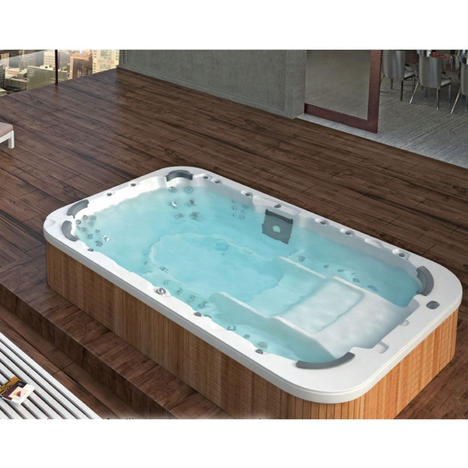 JAQUAR PALLADIUM SPA (9 SEATERS)- JAQUAR WELLNESS - ( SLV - AQUAGYM - 8800x5725 mm - 352inchX229inch )