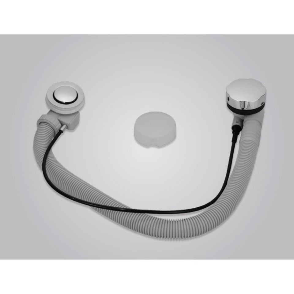 PLAIN DRAIN PIPE WHIRLPOOL - JAQUAR WELLNESS - ( CHROME - - 0x0 mm - 0inchX0inch )