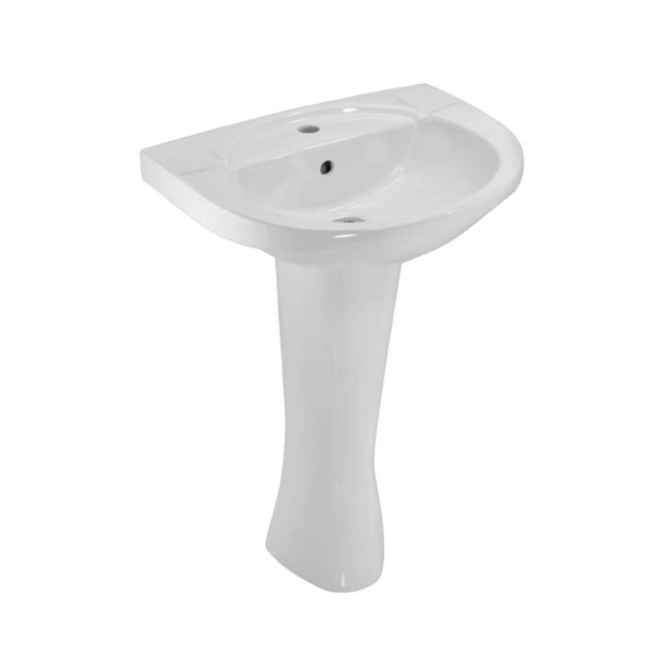 WALL HUNG BASIN WITH FIXING ACC. - JAQUAR SWARE - ( WHITE - CONTINENTAL - 0x0 mm - 0inchX0inch )