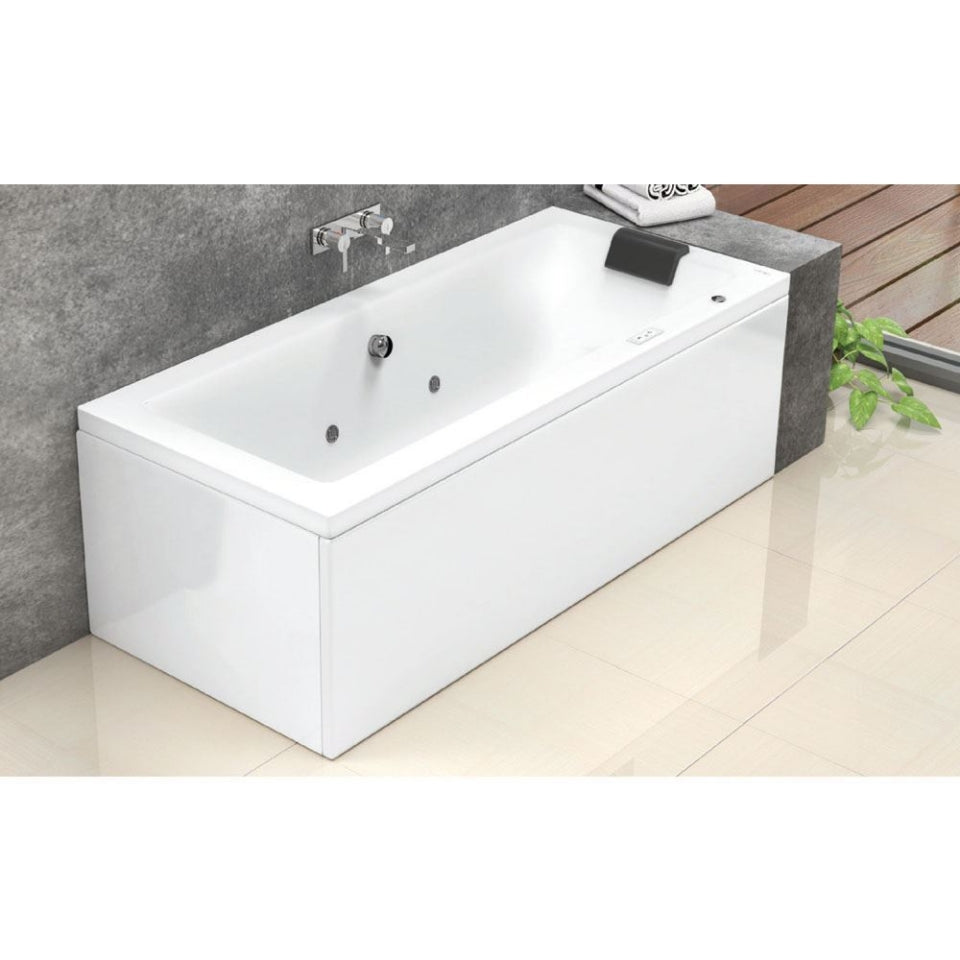 WHIRLPOOL WATER SYSTEM - JAQUAR WELLNESS - ( WHITE - FONTE - 1700x750x420 mm - 68inchX30inchX16.8inch )
