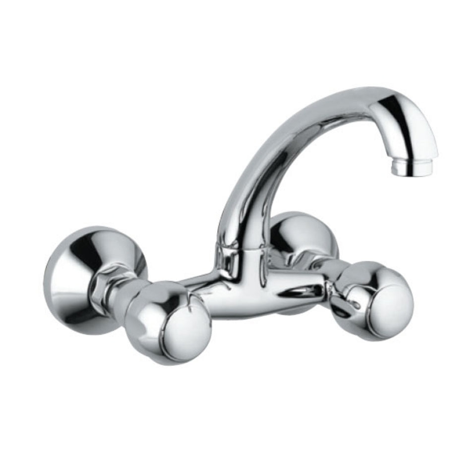 SINK MIXER W/M - JAQUAR FAUCETS - ( CHROME - CLARION QUARTER TURN - 0x15 mm - 0inchX0.5inch )