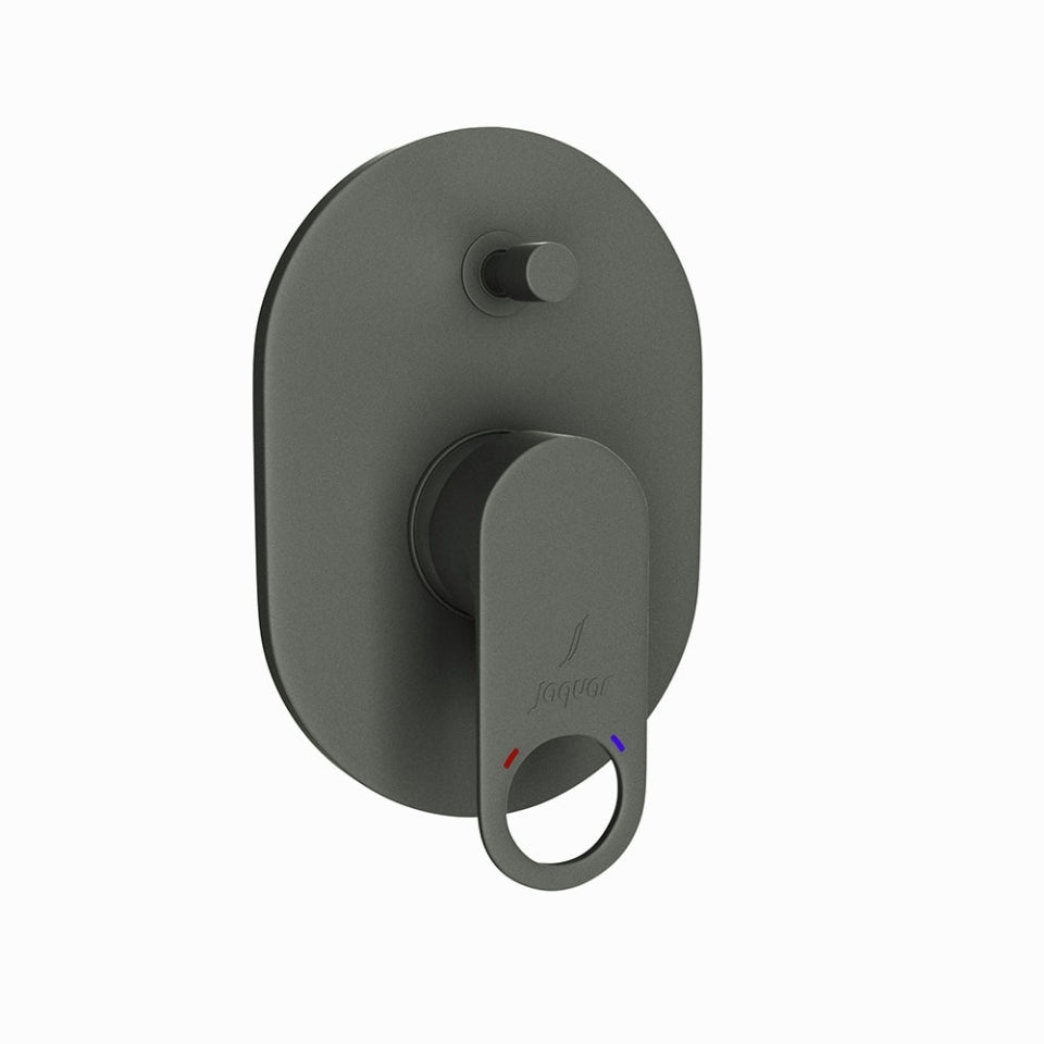 SINGLE LEVER EXPOSED PARTS KIT OF HI-FLOW DIVTR - JAQUAR FAUCETS - ( GRAPHITE - ORNAMIX PRIME - 0x15 mm - 0inchX0.5inch )