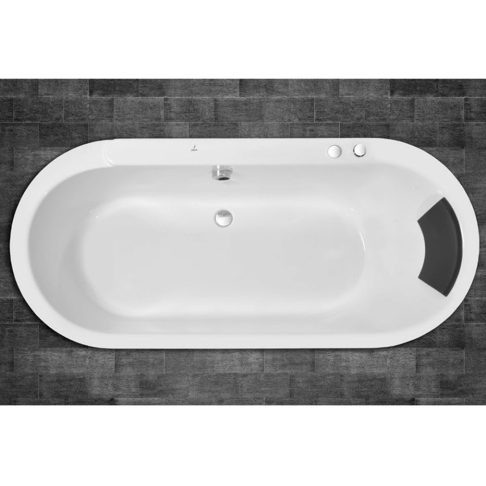 BUILT IN BATH TUB - JAQUAR WELLNESS - ( WHITE - OPAL PRIME - 1800x800 mm - 72inchX32inch )