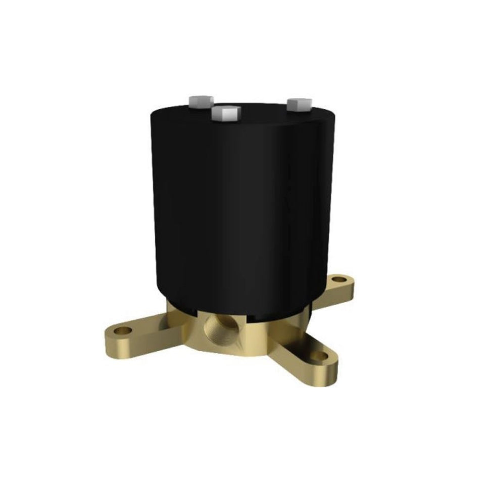 CONC.BODY FOR FLOOR/M SL BATH MIXR - JAQUAR FAUCETS - ( CHROME - ALLIED - 0x15 mm - 0inchX0.5inch )