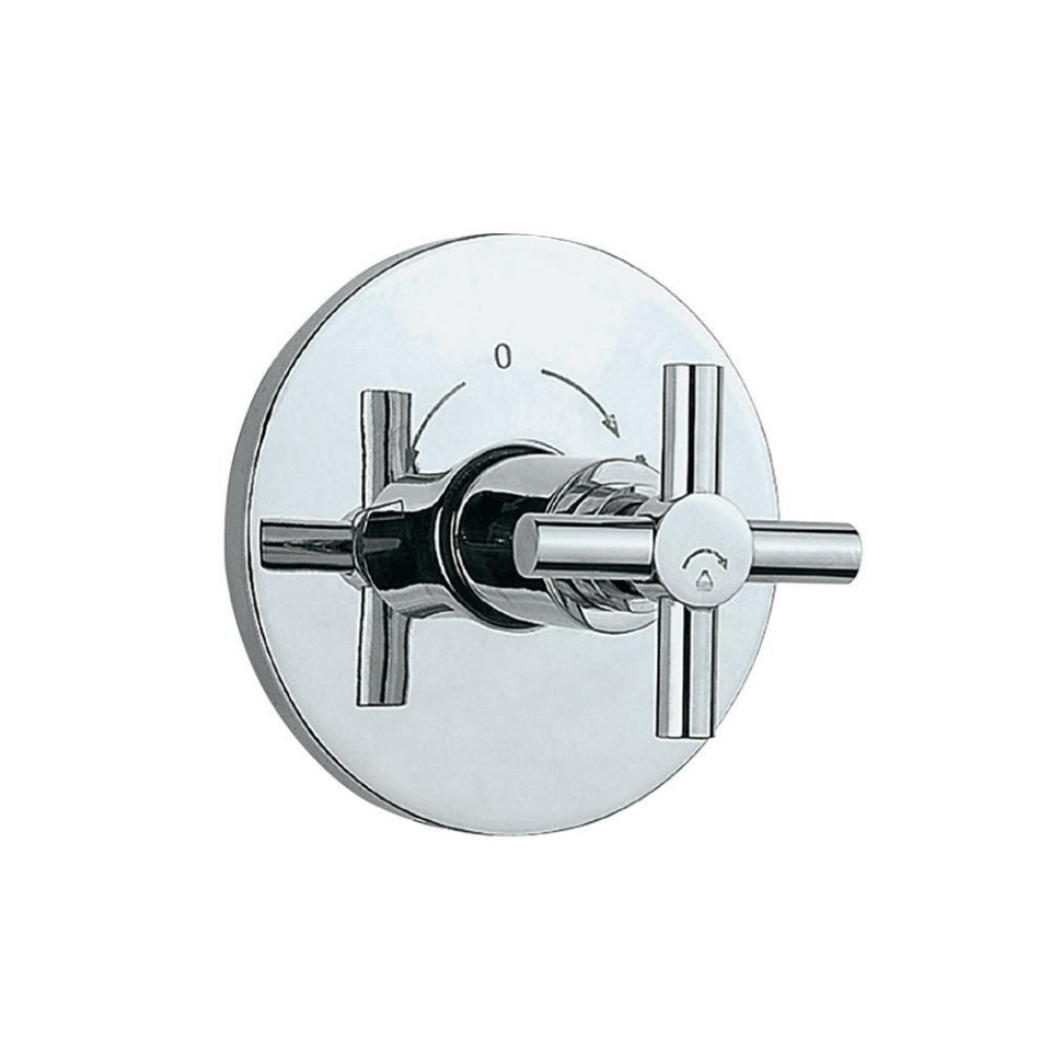 4 - WAY DIVERTOR WITH NRV - JAQUAR FAUCETS - ( CHROME - SOLO - 0x15 mm - 0inchX0.5inch )