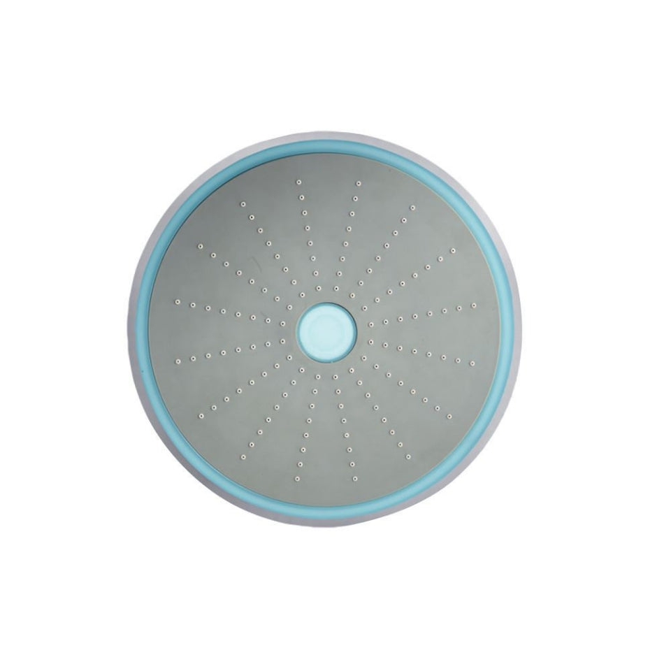 HYDRO LITE LED ROUND - JAQUAR FAUCETS - ( CHROME - OVERHEAD SHOWER - 15x234 mm - 0.5inchX9inch )