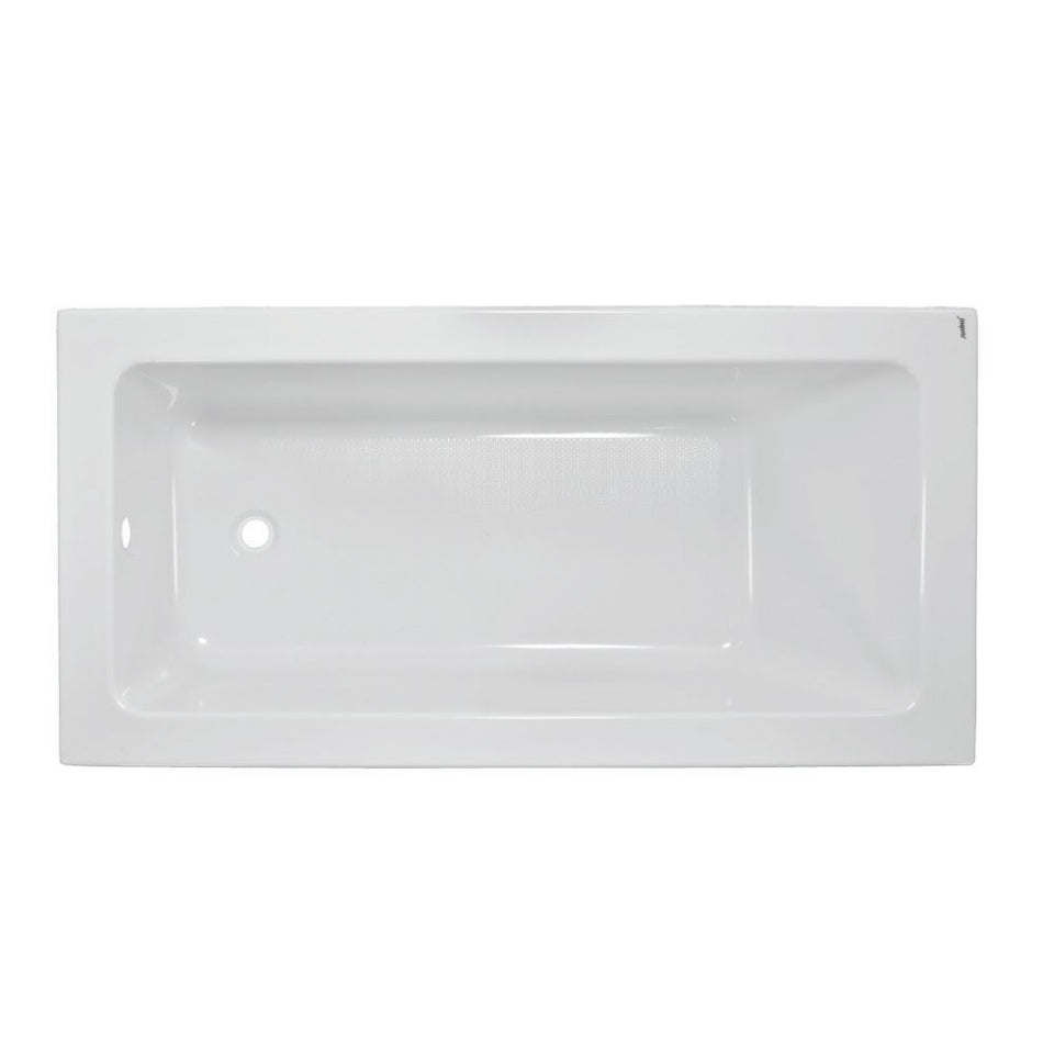 FONTE 170X75X42 BUILT IN BATH TUB - JAQUAR WELLNESS - ( WHITE - FONTE - 1700x750 mm - 68inchX30inch )