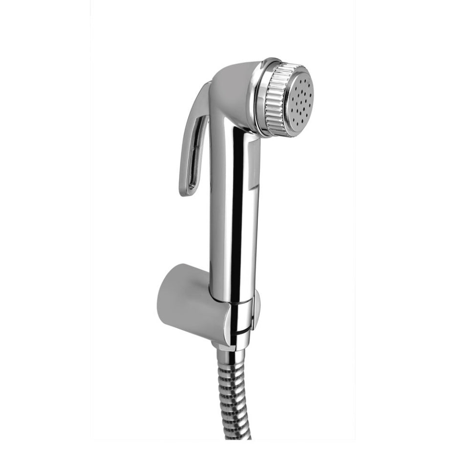 HAND SHOWER (HEALTH FAUCET) (ABS BODY) W - JAQUAR FAUCETS - ( CHROME - ALLIED - 0x15 mm - 0inchX0.5inch )