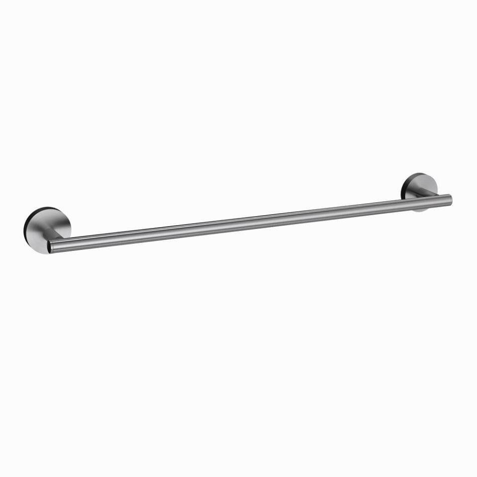 SINGLE TOWEL RAIL 600MM LONG, STAINLESS - JAQUAR FAUCETS - ( STAINLESS STEEL - CONTINENTAL ACC. - 0x0 mm - 0inchx0inch )