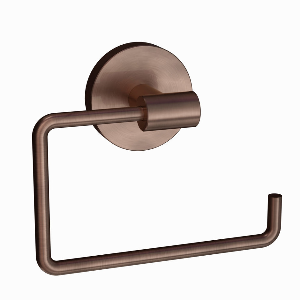 TOILET ROLL HOLDER. - JAQUAR FAUCETS - ( ANTIQUE COPPER - CONTINENTAL ACC. - 0x0 mm - 0inchx0inch )