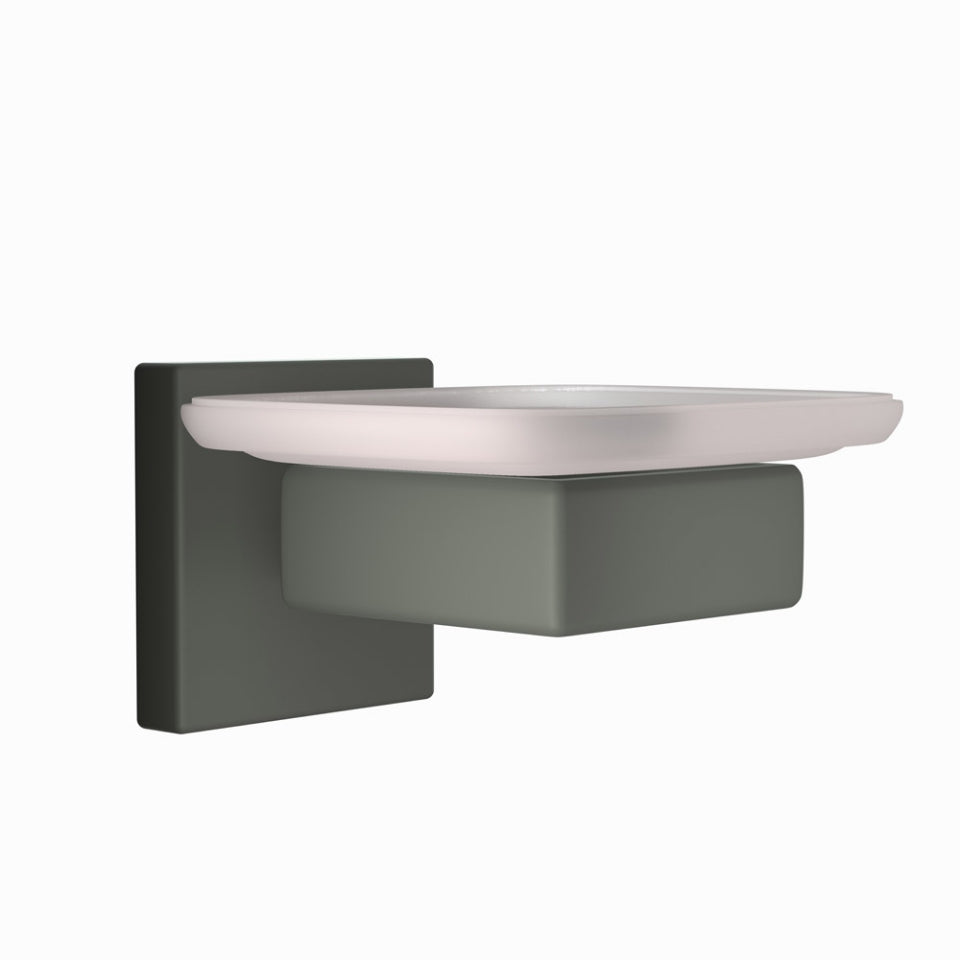 SOAP DISH - JAQUAR FAUCETS - ( GRAPHITE - ACC. KUBIX PRIME - 0x0 mm - 0inchx0inch )
