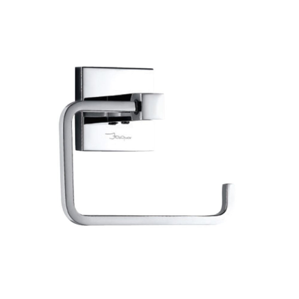 TOILET ROLL HOLDER WITH SHELF - JAQUAR FAUCETS - ( CHROME - ACC. KUBIX PRIME - 0x0 mm - 0inchx0inch )