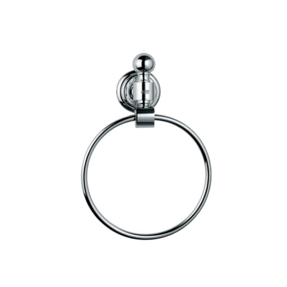 TOWEL RING - JAQUAR FAUCETS - ( CHROME - QUEENS ACC. - 0x0 mm - 0inchx0inch )
