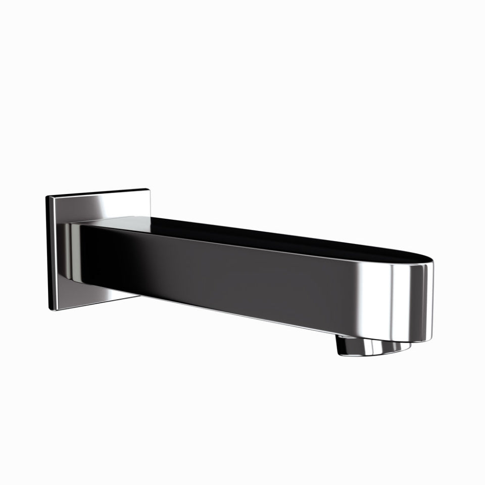VIGNETTE PRIME BATH TUB SPOUT - JAQUAR FAUCETS - ( BLACK CHROME - SPOUT - 0x15 mm - 0inchX0.5inch )