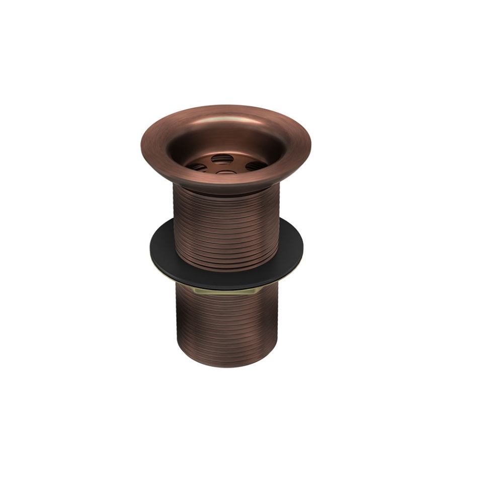 WASTE COUPLING F/T - JAQUAR FAUCETS - ( ANTIQUE COPPER - ALLIED - 0x32 mm - 0inchX1.25inch )