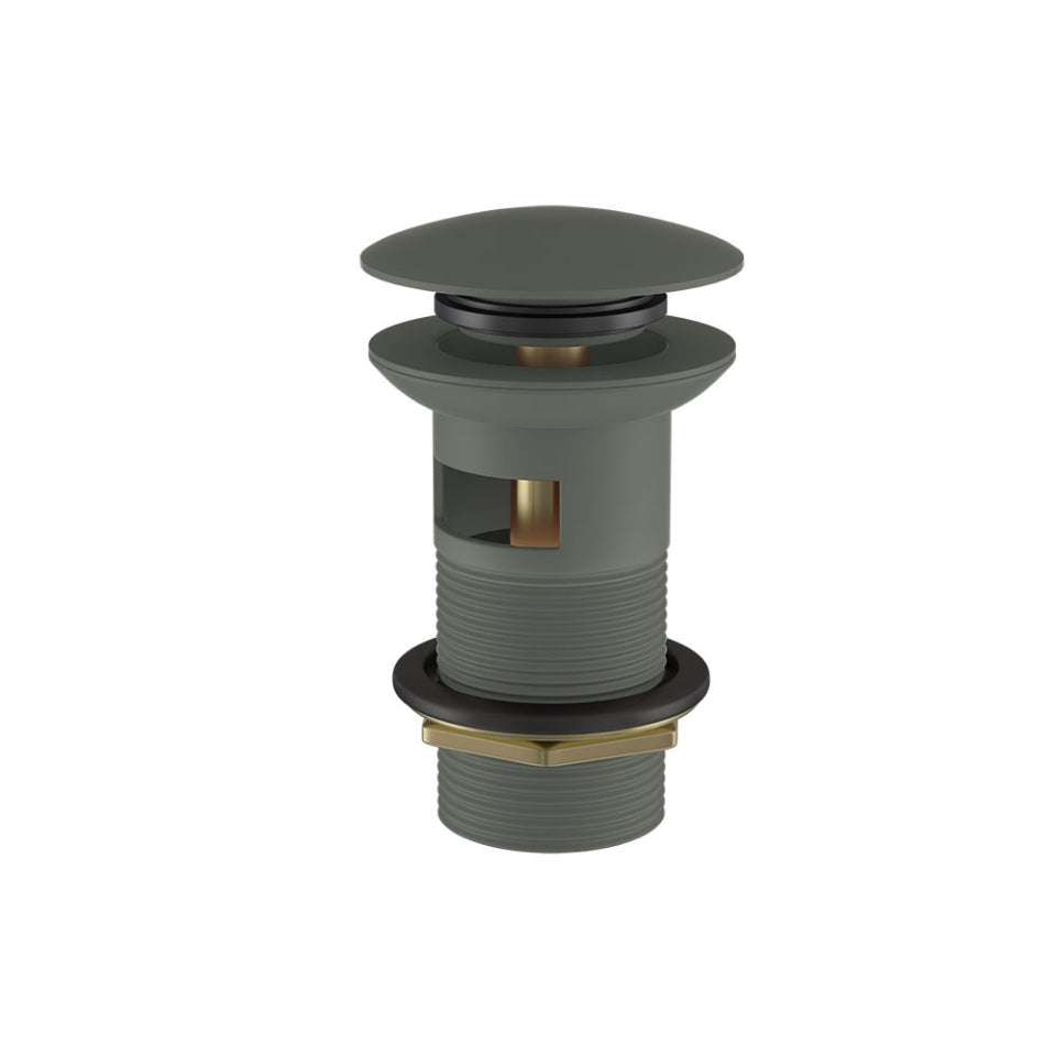 CLICK CLACK (POP-UP) WASTE H/T - JAQUAR FAUCETS - ( GRAPHITE - ALLIED - 0x32 mm - 0inchX1.25inch )