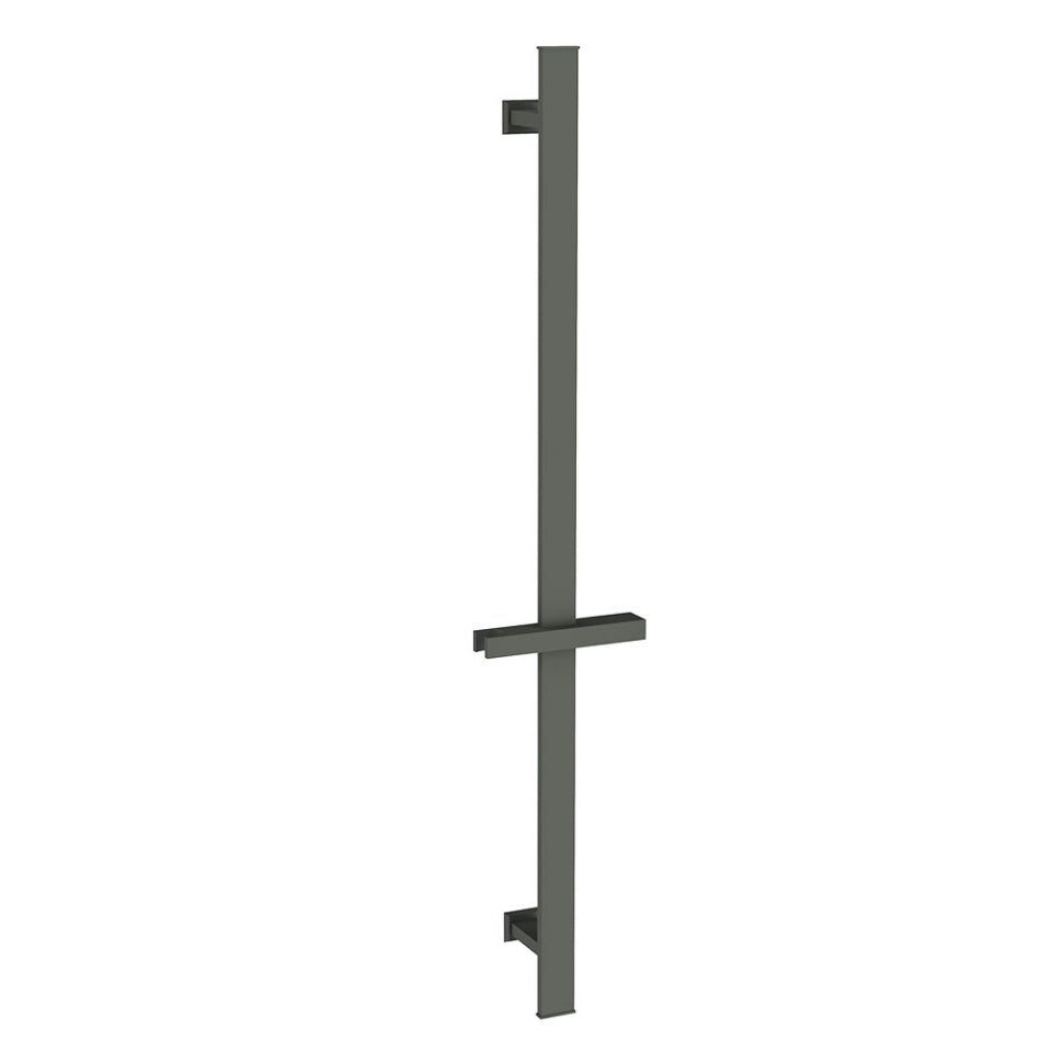 SLIDING RAIL FLAT WITH H.SHWR HOLDER - JAQUAR FAUCETS - ( GRAPHITE - SHOWER ACC. - 0x700 mm - 0inchX27inch )
