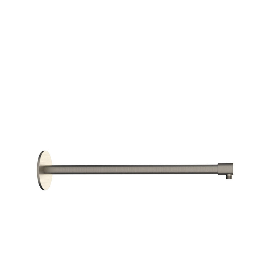 SHOWER ARM 450MM WITH FLANGE - JAQUAR FAUCETS - ( STAINLESS STEEL - SHOWER ACC. - 0x0 mm - 0inchX0inch )
