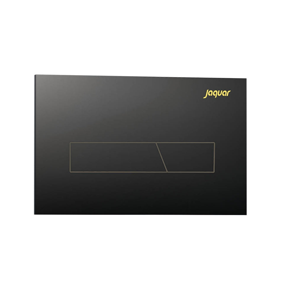CONTROL PLATE FUSION - JAQUAR CISTERN - ( BLACK MATT - FUSION - 0x0 mm - 0inchX0inch )