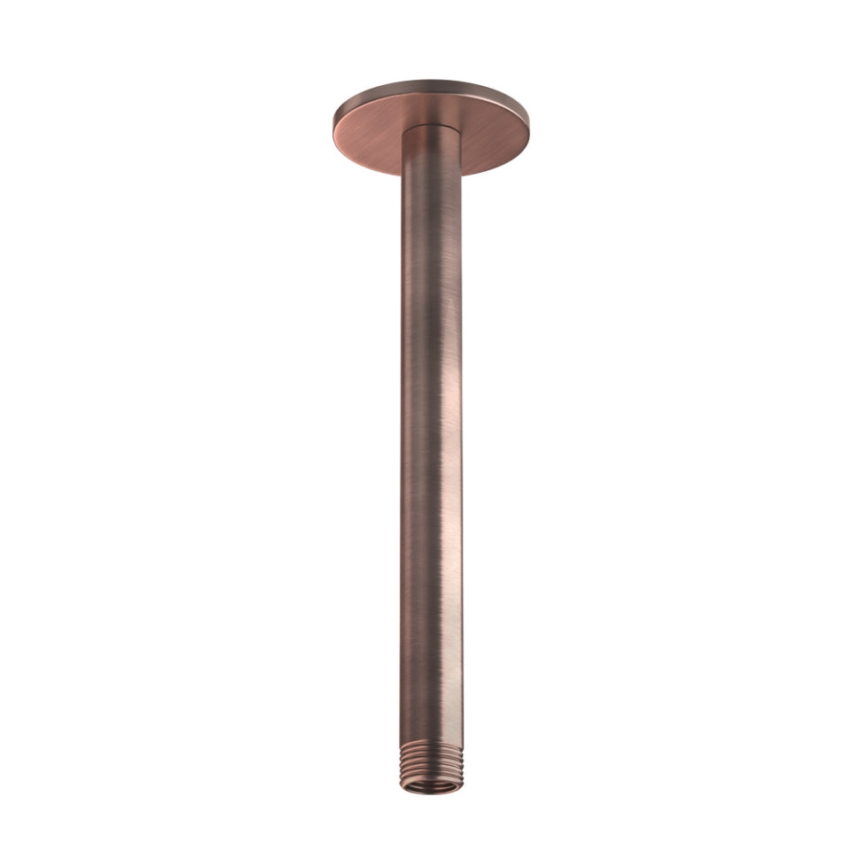 SHOWER ARM 450M CEILING MOUNTED W/FLANGE - JAQUAR FAUCETS - ( ANTIQUE COPPER - SHOWER ACC. - 450x15 mm - 18inchX0.6inch )