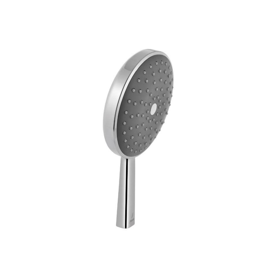 ROUND S.FLOW W/O TUBE & HOOK - JAQUAR FAUCETS - ( CHROME - HAND SHOWER - 15x180 mm - 0.5inchX7inch )