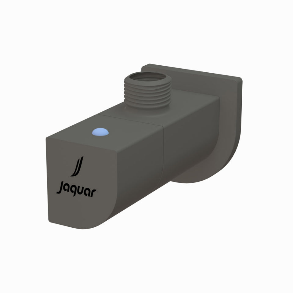 ANGLE COCK WITH FLANGE - JAQUAR FAUCETS -  ( GRAPHITE - ALIVE - 0x15 mm - 0inchX0.5inch )