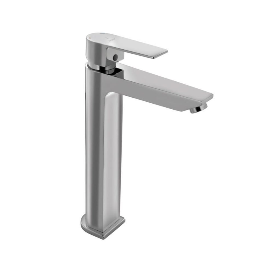 S.L. B/MIXER 135MM EXTD BRAIDED PIPES - JAQUAR FAUCETS - ( CHROME - ARIA - 0x15 mm - 0inchX0.5inch )