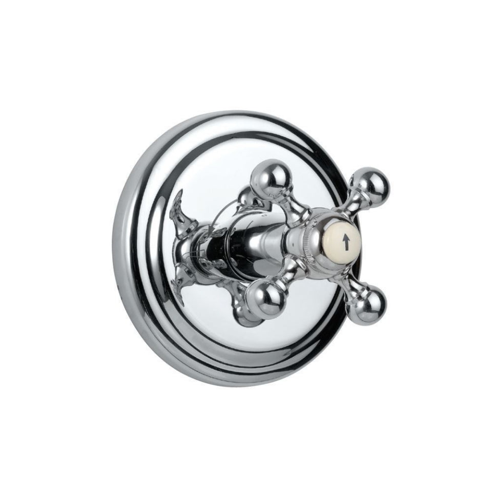 4 WAY DIVERTER FOR CONCEALED FITTING - JAQUAR FAUCETS - ( CHROME - QUEENS - 0x0 mm - 0inchx0inch )