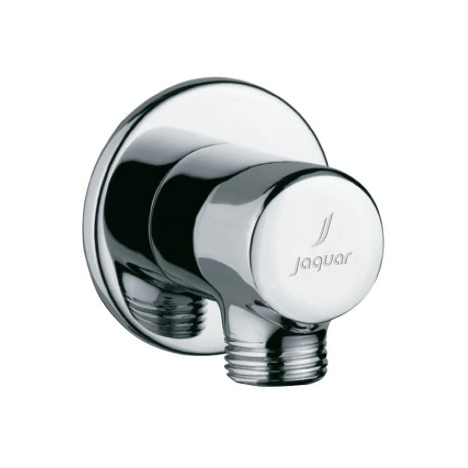 WALL OUTLET 30MM DIA, 40MM LONG ROUND SHAPE - JAQUAR FAUCETS - ( CHROME - SHOWER ACC. - 0x15 mm - 0inchX0.5inch )