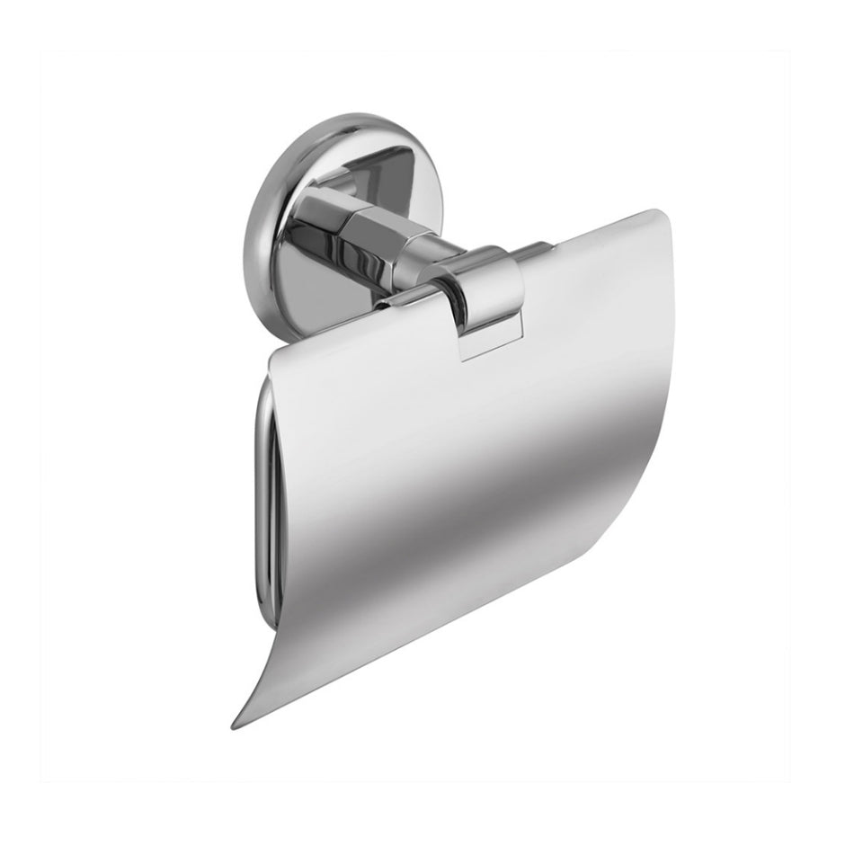 TOILET PAPER HOLDER WITH FLAP - JAQUAR FAUCETS - ( CHROME - CONTINENTAL PRIME ACCESSORIES - 0x0 mm - 0inchx0inch )