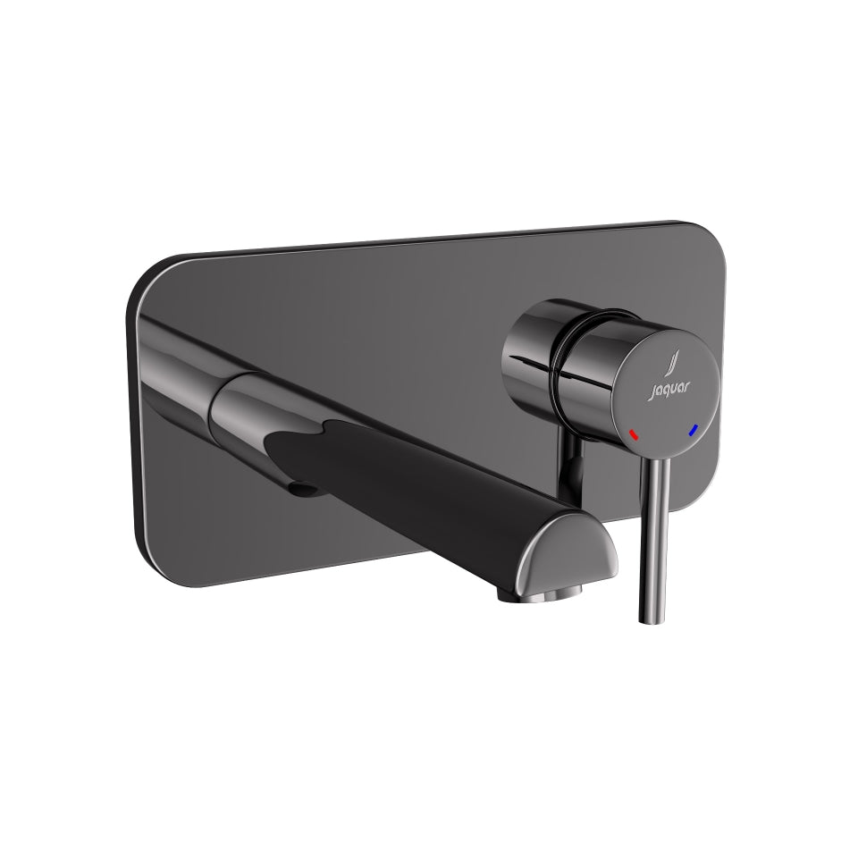 EXPOSED PART KIT OF SINGLE LEVER BASIN MIXER - JAQUAR FAUCETS - ( BLACK CHROME - FLORENTINE PRIME - 0x15 mm - 0inchX0.5inch )