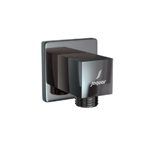 WALL OUTLET SQUARE - JAQUAR FAUCETS - ( BLACK CHROME - SHOWER ACC. - 0x15 mm - 0inchX0.5inch )