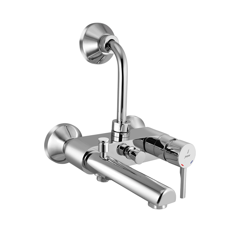 SINGLE LEVER WALL MIXER 3-IN-1 SYSTEM - JAQUAR FAUCETS - ( CHROME - FLORENTINE PRIME - 0x15 mm - 0inchX0.5inch )