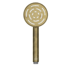 MAZE HAND SHOWER 90MM ROUND - JAQUAR FAUCETS - ( ANTIQUE BRONZE - HAND SHOWER - 0x15 mm - 0inchX0.5inch )