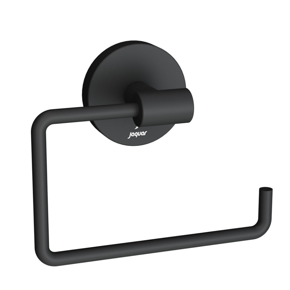 TOILET ROLL HOLDER - JAQUAR FAUCETS - ( BLACK MATT - CONTINENTAL ACC. - 0x0 mm - 0inchx0inch )