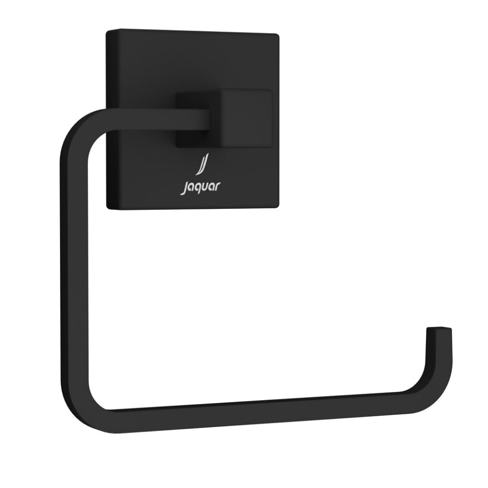TOILET ROLL HOLDER - JAQUAR FAUCETS - ( BLACK MATT - ACC. KUBIX PRIME - 0x0 mm - 0inchx0inch )