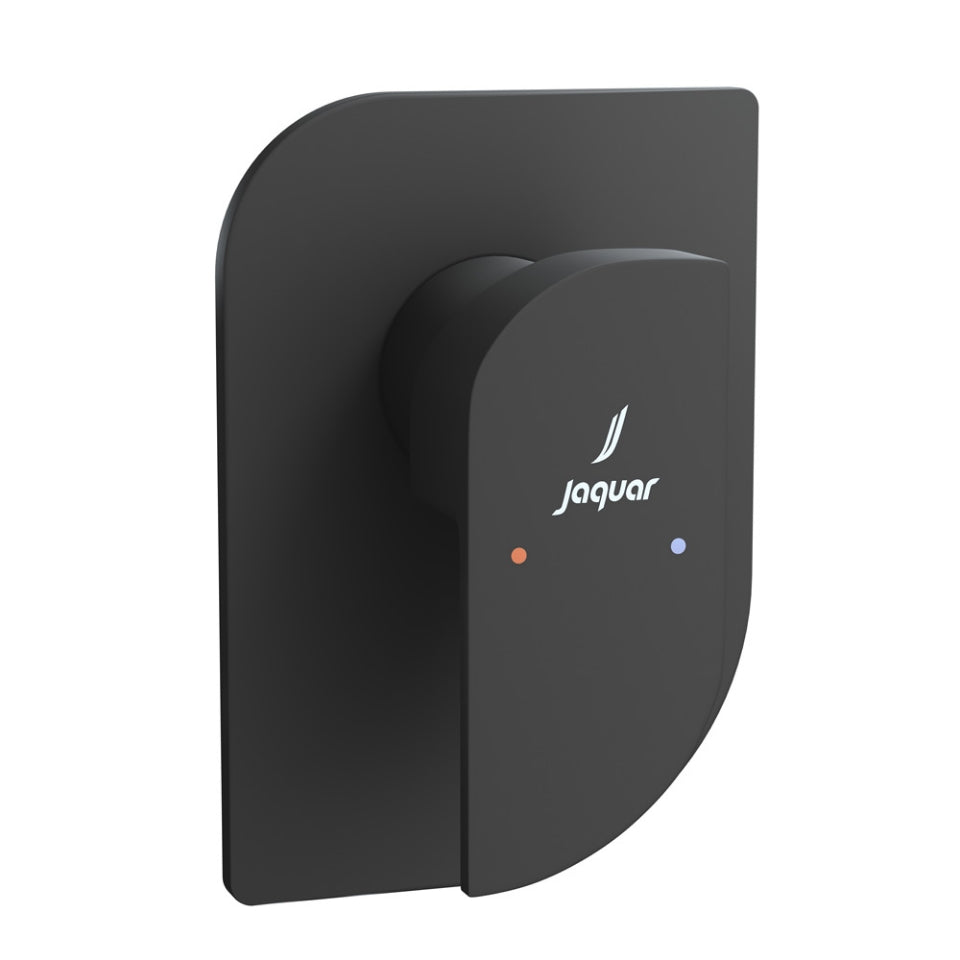 SINGLE LEVER EXPOSED PARTS KIT OF DEUSCH MIXER - JAQUAR FAUCETS - ( BLACK MATT - ALIVE - 0x15 mm - 0inchx0.5inch )