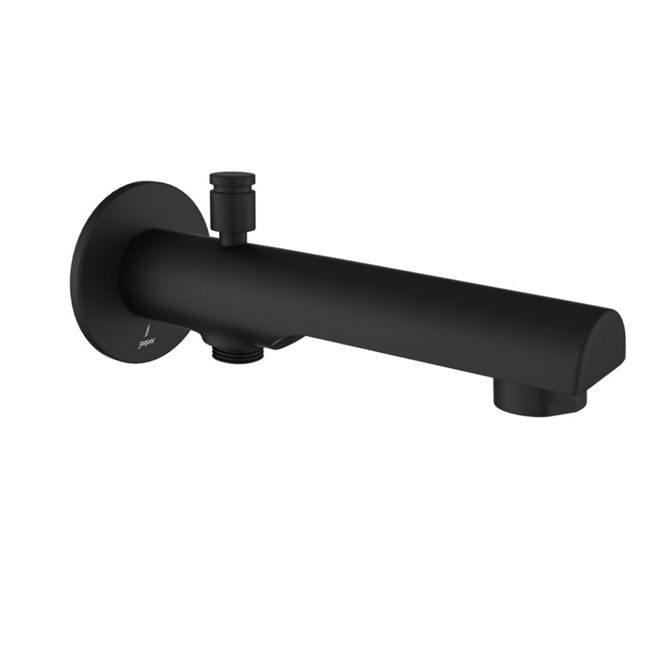 BATH TUB SPOUT WITH BUTTON - JAQUAR FAUCETS - ( BLACK MATT - FLORENTINE PRIME - 0x15 mm - 0inchX0.5inch )