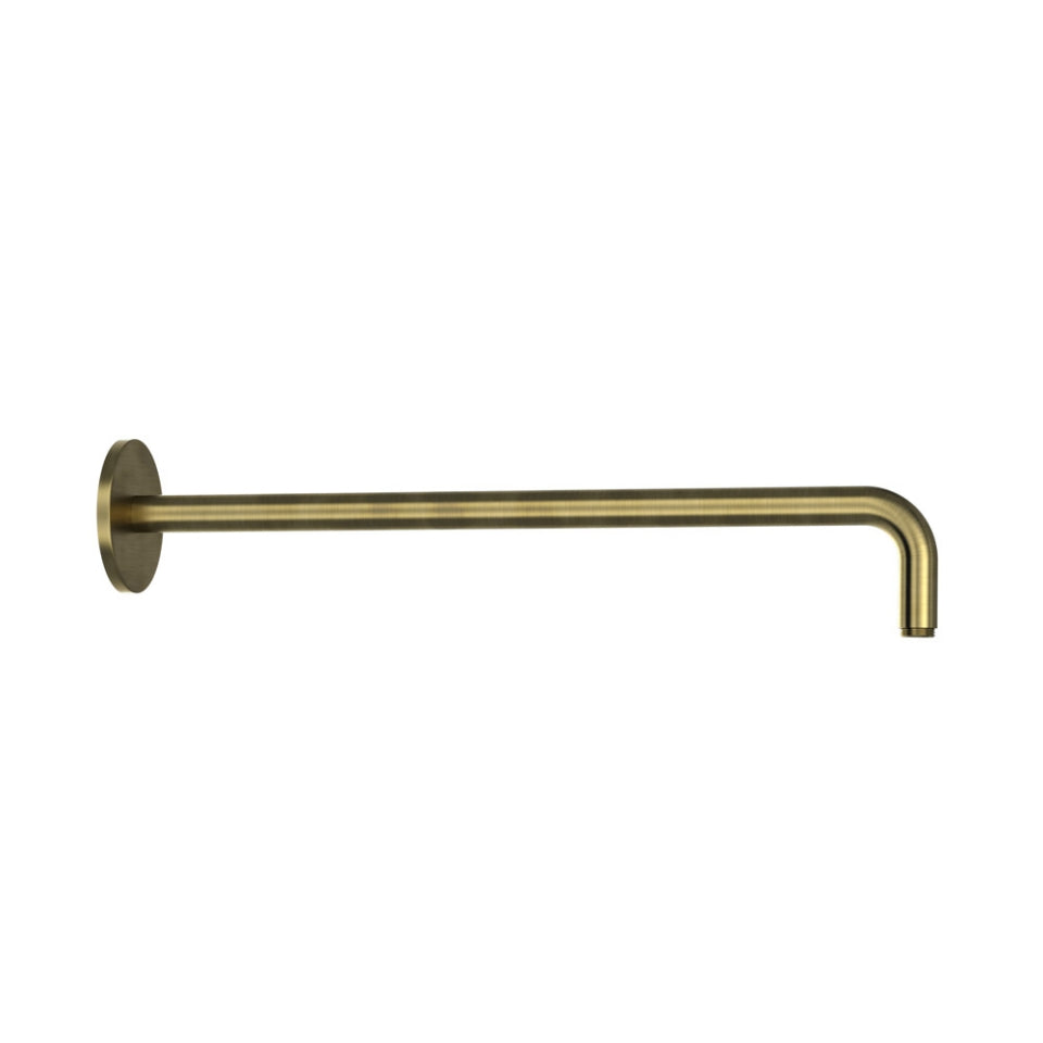 SHOWER ARM 300MM WITH FLANGE - JAQUAR FAUCETS - ( ANTIQUE BRONZE - SHOWER ACC. - 300x15 mm - 12inchX0.5inch )
