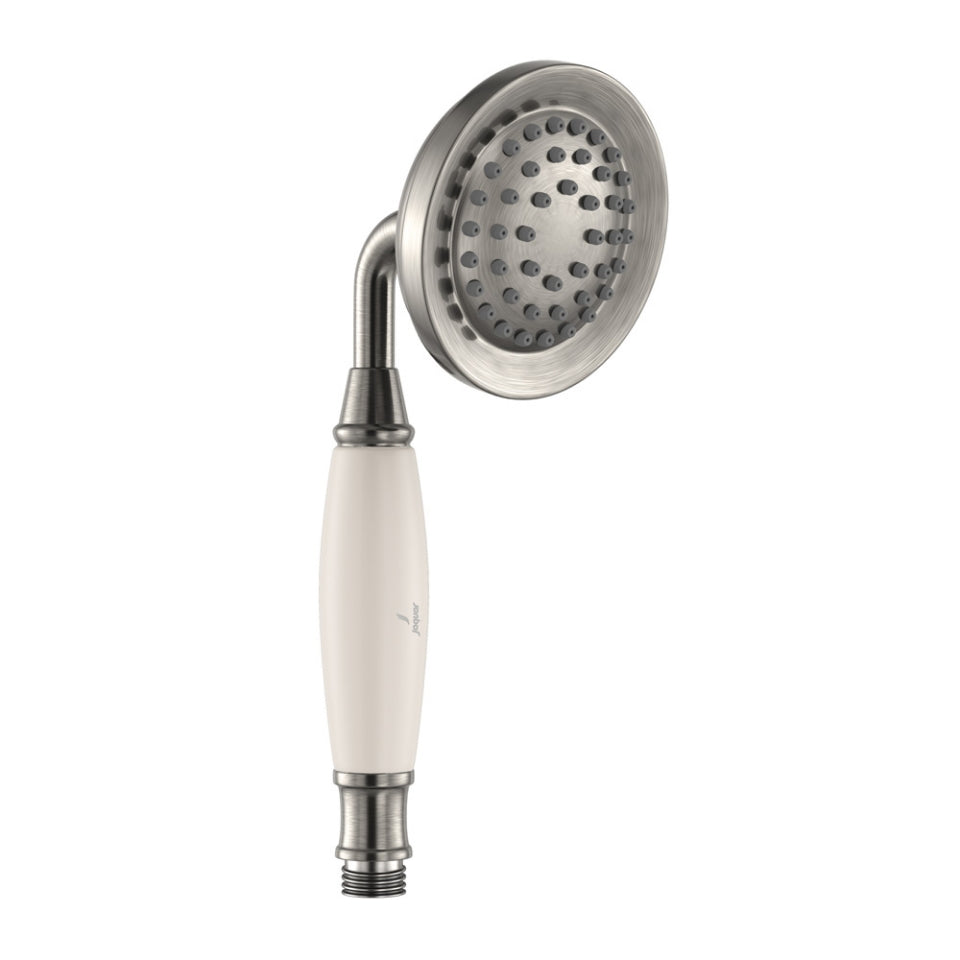SINGLE FLOW VICTORIAN HAND SHOWER HEAD ROUND (BELL TYPE)- JAQUAR FAUCETS - ( STAINLESS STEEL - HAND SHOWER - 0x15 mm - 0inchX0.5inch )