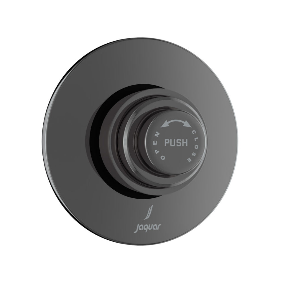 METROPOLE FLUSH VALVE DUAL FLOW - JAQUAR FAUCETS - ( BLACK CHROME - FLUSH VALVE - 0x40 mm - 0inchX1.6inch )