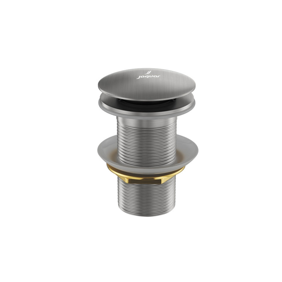 CLICK CLACK WASTE 32MM SIZE FULL THREAD - JAQUAR FAUCETS - ( STAINLESS STEEL - ALLIED - 0x32 mm - 0inchX1.28inch )