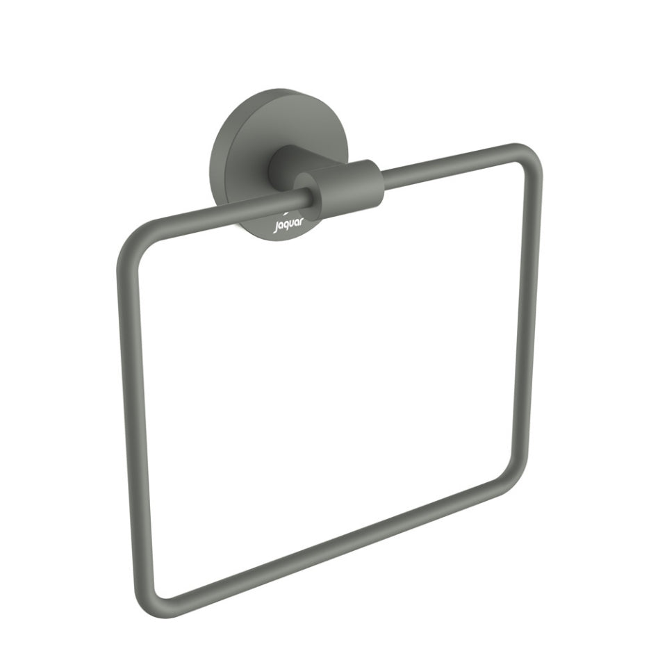 TOWEL RING SQUARE - JAQUAR FAUCETS - ( GRAPHITE - CONTINENTAL ACC. - 0x0 mm - 0inchx0inch )