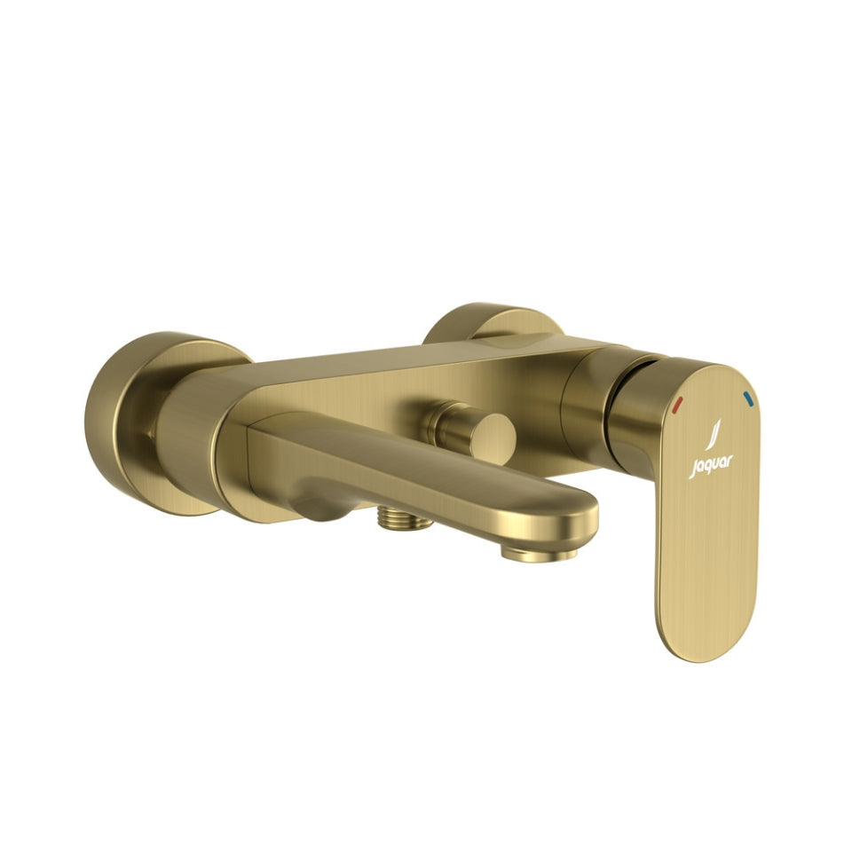 SINGLE LEVER WALL MIXER - JAQUAR FAUCETS - ( ANTIQUE BRONZE - OPAL PRIME - 0x15 mm - 0inchX0.5inch )